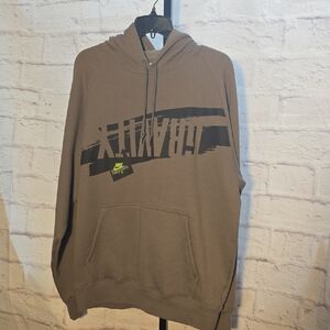 Nike Air Gravity Hoodie gray grey 2005 NWOT XXL Chartreuse Jordan XIV 14